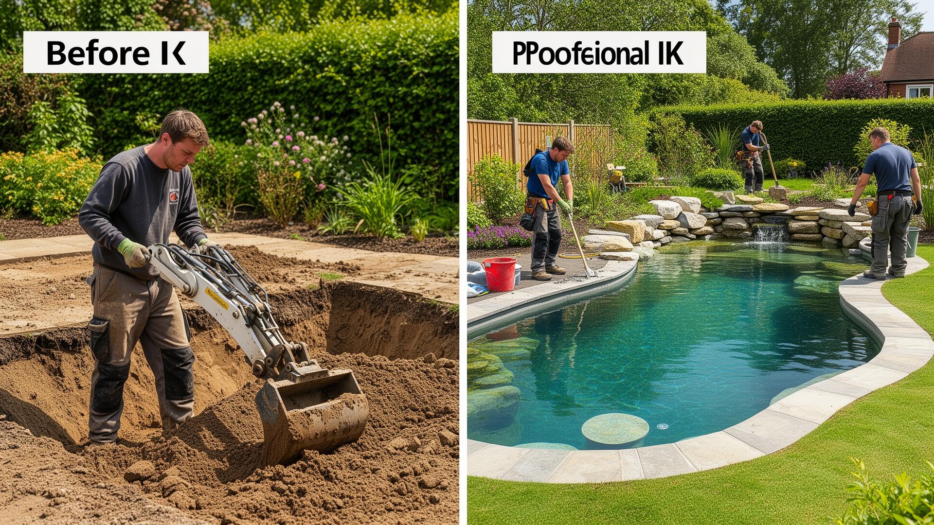 DIY vs Professional Natural Pool Build: UK Comparison Guide