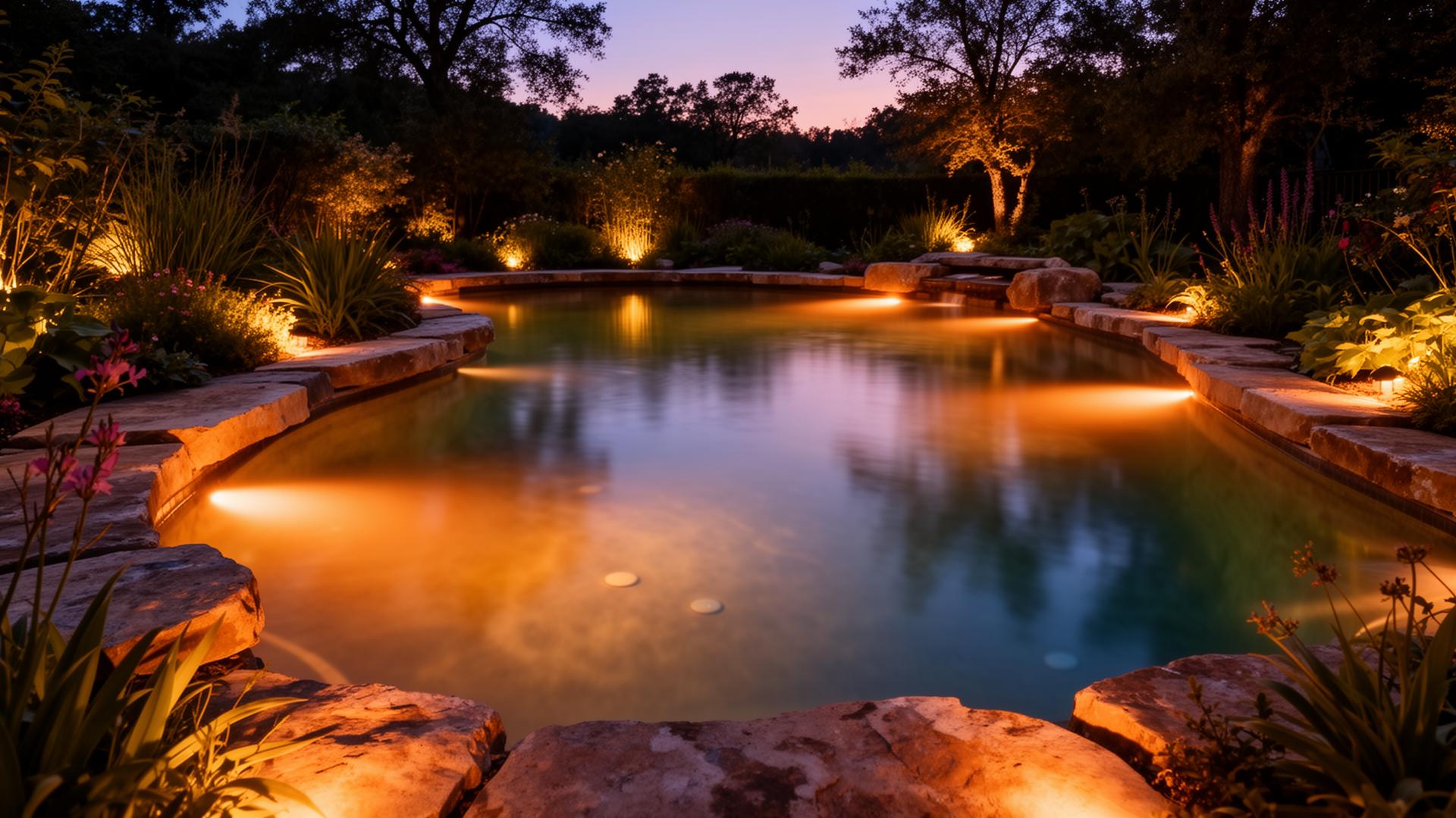 Natural Pool Lighting: Design Ideas & Safety Requirements UK