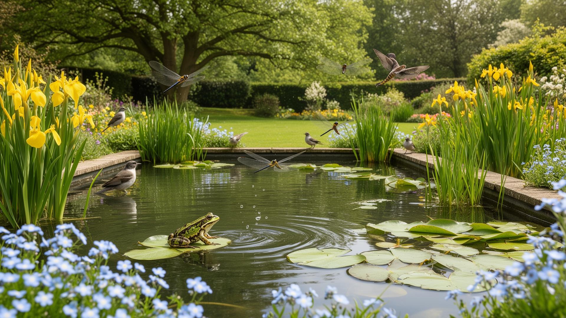 Natural Pool Wildlife: What to Expect in Your UK Garden